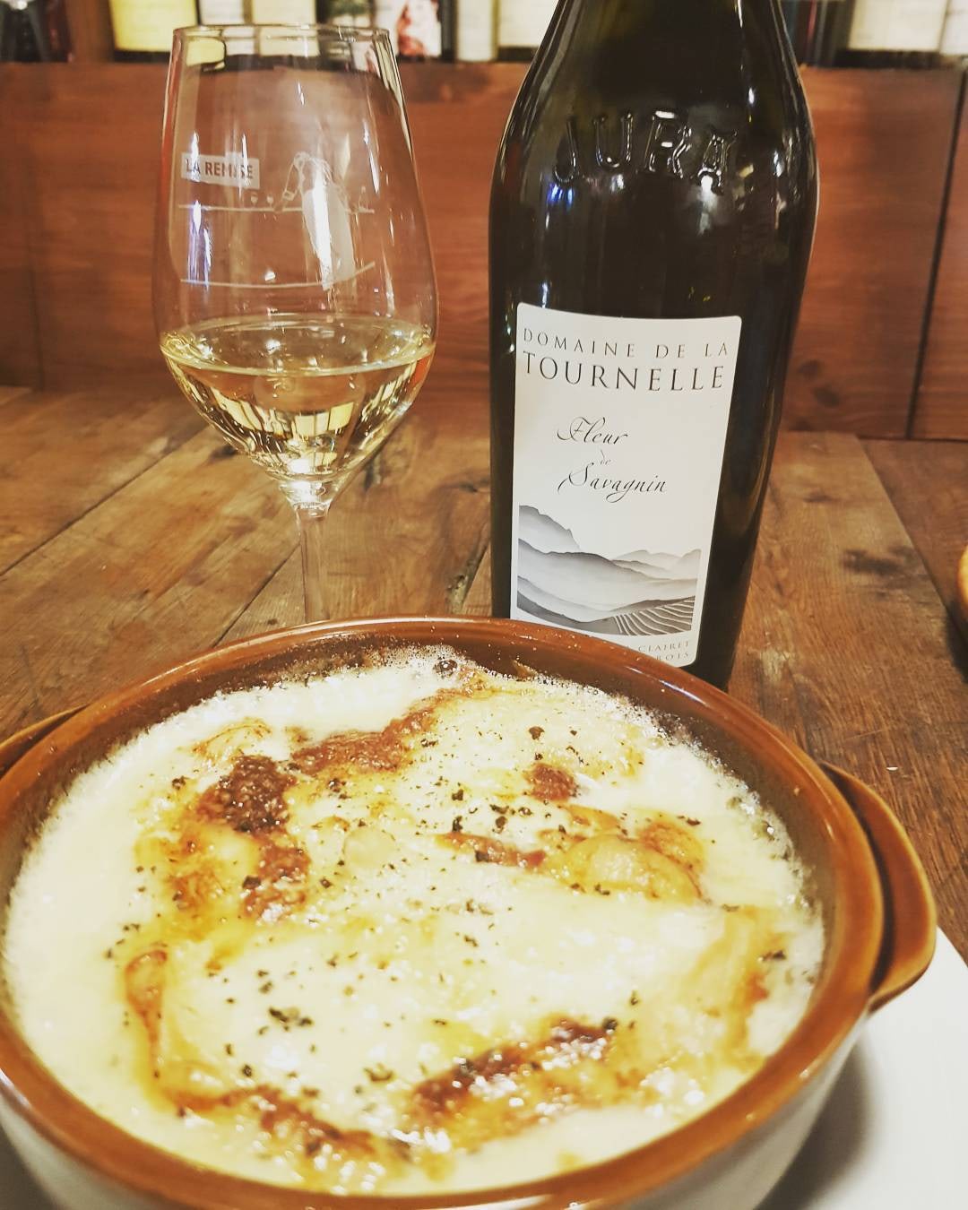 Tartiflette gratinée de la Cave du Fromager